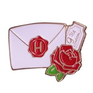 Harry Potter Hogwart Admission Letter Enamel Pins 09-1